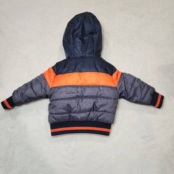 Rothschild Baby Boys Colorblock Bomber, Navy Melange, 6/9 months - Picture 3 of 6